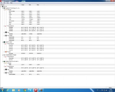 qwqeweqeqe.jpg (244.53 KiB) Zobrazeno 1220 x Tady jsou ty teploty při zátěži ( snažil jsem se při hře Diablo 3 )