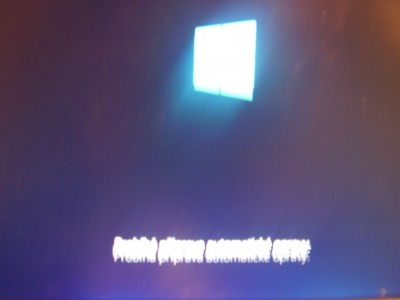 Probíhá připrava automatické opravy (zamrznuto, nelze restartovat klávesnicí)