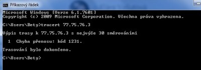 tak kyž zadám ten příkaz ve chvíli kdy internet spadne, vypadá takhle