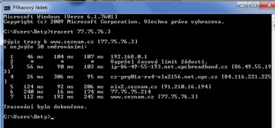 takhle to vypadá,když mi internet funguje