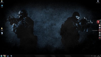 Moja ochudobnená prac plocha.....