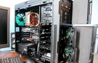 Sestava v skříni Nanoxia Deep Silence 1, Anthracite