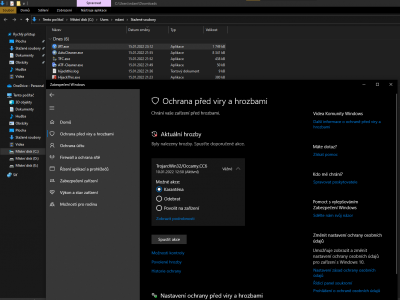 "Důkaz", že tam ten Trojan pořád je.