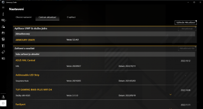 Asus Armoury Crate 5.3.4.0