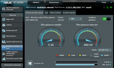 Monitoring šířky pásma