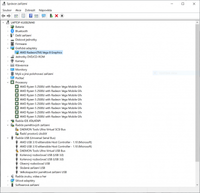 Ve správci zařízení žádné vykřičníky